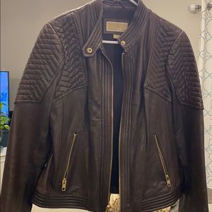 LEATHER COAT